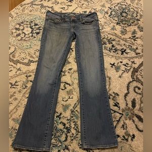 American Eagle Outfitters Slim Boot Blue Jeans women’s size 8